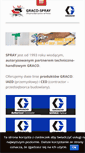 Mobile Screenshot of graco-spray.pl