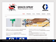 Tablet Screenshot of graco-spray.pl